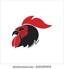 ROOSTER ICON VECTOR ILLUSTRATION SYMBOL DESIGN