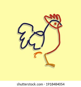 Illustrated Chicken High Res Stock Images Shutterstock