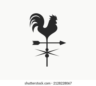 Rooster logo arrow icon illustration