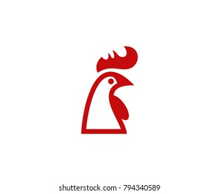 Rooster logo chicken 