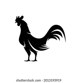 Rooster Logo  Chicken Head icon and symbol Designs Template