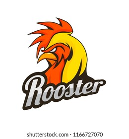 Rooster Logo Design Stock Vector (Royalty Free) 1166727070 | Shutterstock