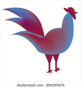 rooster logo design of company.rooster vector art illustration.head rooster template.rooster icon graphic