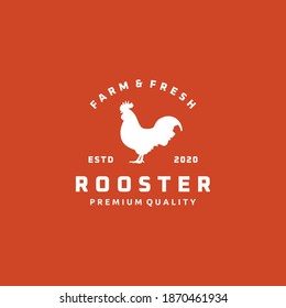 Rooster Logo Design Farm Graphic 