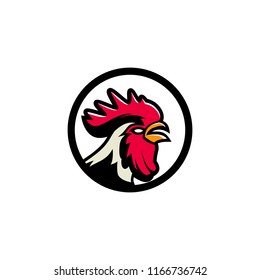 Rooster Logo Design Vector