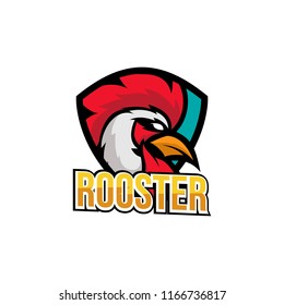 Rooster Logo Design Vector