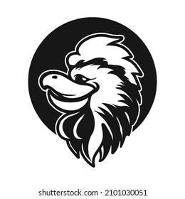Rooster logo Design Vector Illustration