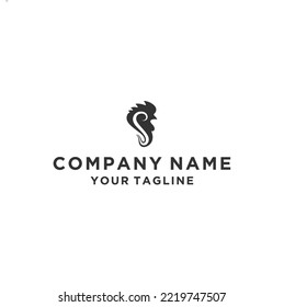 rooster logo design vector template