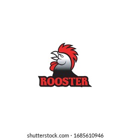 Rooster Logo Designs Template, Chicken Head Logo Designs