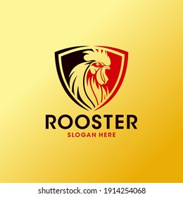 Rooster Logo Designs Template, Chicken Head Logo Designs
