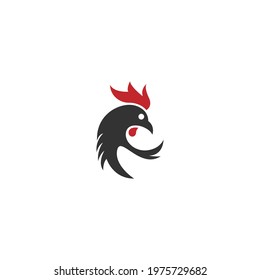 Rooster Logo Icon Design Template vector illustration