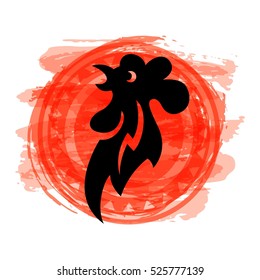 Rooster logo icons vector illustration