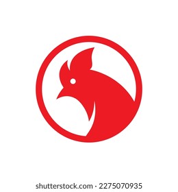 Rooster logo images illustration design