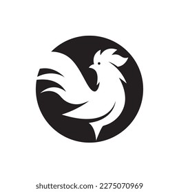 Rooster logo images illustration design