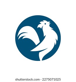 Rooster logo images illustration design