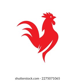 Rooster logo images illustration design