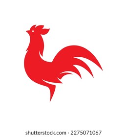 Rooster logo images illustration design