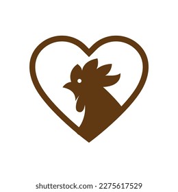 Rooster logo images illustration design