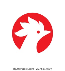 Rooster logo images illustration design