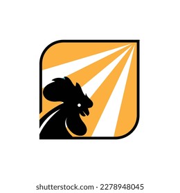 Rooster logo images illustration design