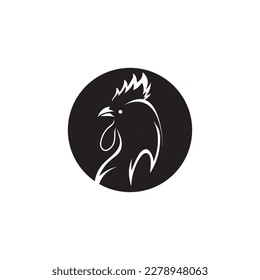 Rooster logo images illustration design