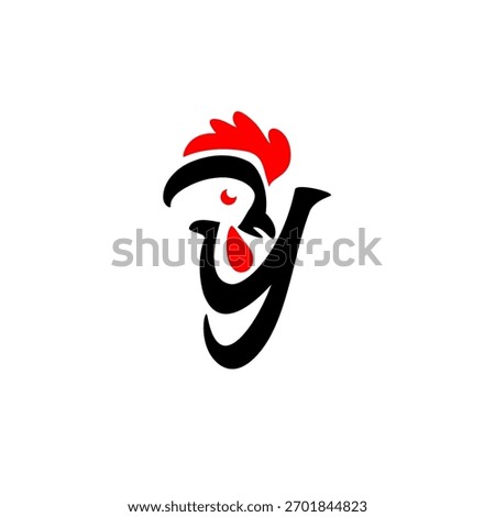 Rooster logo shape letter design, rooster symbol, animal emblem, farm icon, chicken mascot, morning graphic, bird illustration, creative monogram, bold branding, rural concept, sunrise mark