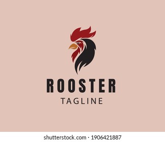 Rooster logo rooster simle logo rooster logo design