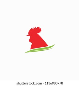 rooster logo template