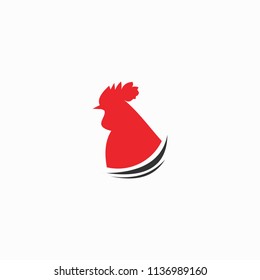 rooster logo template