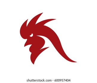 Rooster logo template