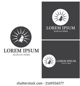 Diseño del icono de la plantilla de logotipo de galerías