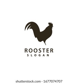 Rooster Logo template vector illustration design