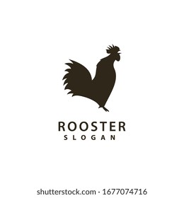 Rooster Logo template vector illustration design