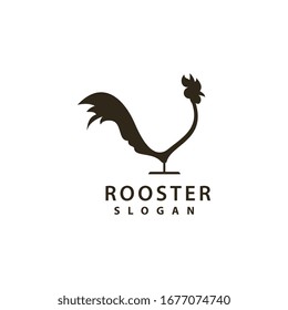 Rooster Logo template vector illustration design