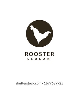 Rooster Logo template vector illustration design