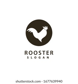 Rooster Logo template vector illustration design