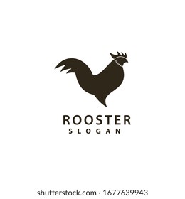 Rooster Logo template vector illustration design