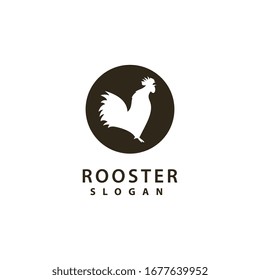 Rooster Logo template vector illustration design