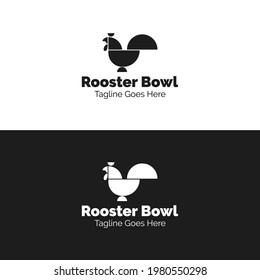 Rooster Logo Template vector illustration design