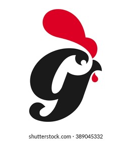 rooster logo vector.