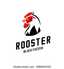 rooster logo vector, can be used for restaurant logos, teams, templates