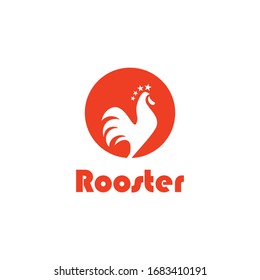 Rooster Logo Vector Food and Creative