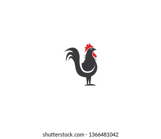 Rooster logo vector icon