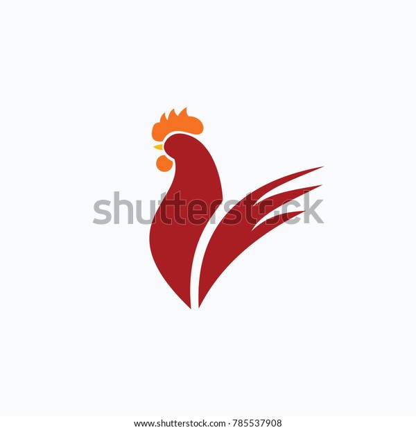 Rooster Logo Vector Template\
Design
