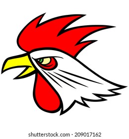 Rooster Mascot