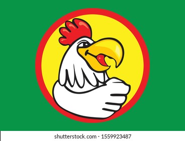 Rooster Punch Logo Design, Chicken Dinner, Logo Rooster, Rooster Mascot, Restaurant Logo, Chicken Logo, Chicken Mascot