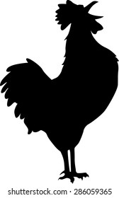 Rooster Silhouette