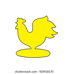 rooster, symbol of 2017