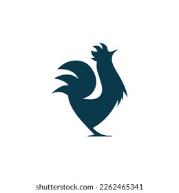 rooster symbol animal logo symbol fowl king rooster logo design, graphic, minimalist.logo