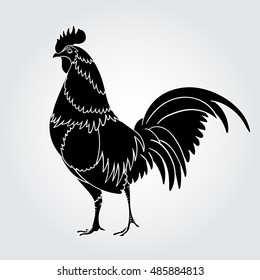 rooster - symbol of the year